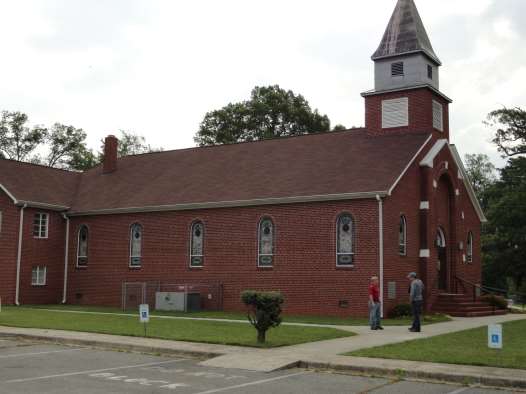 Center Baptist Church - Exterior Before Expansion