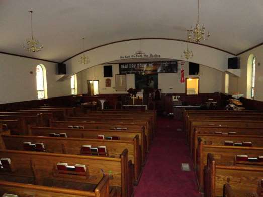 Center Baptist Church - Interior Before Renovation