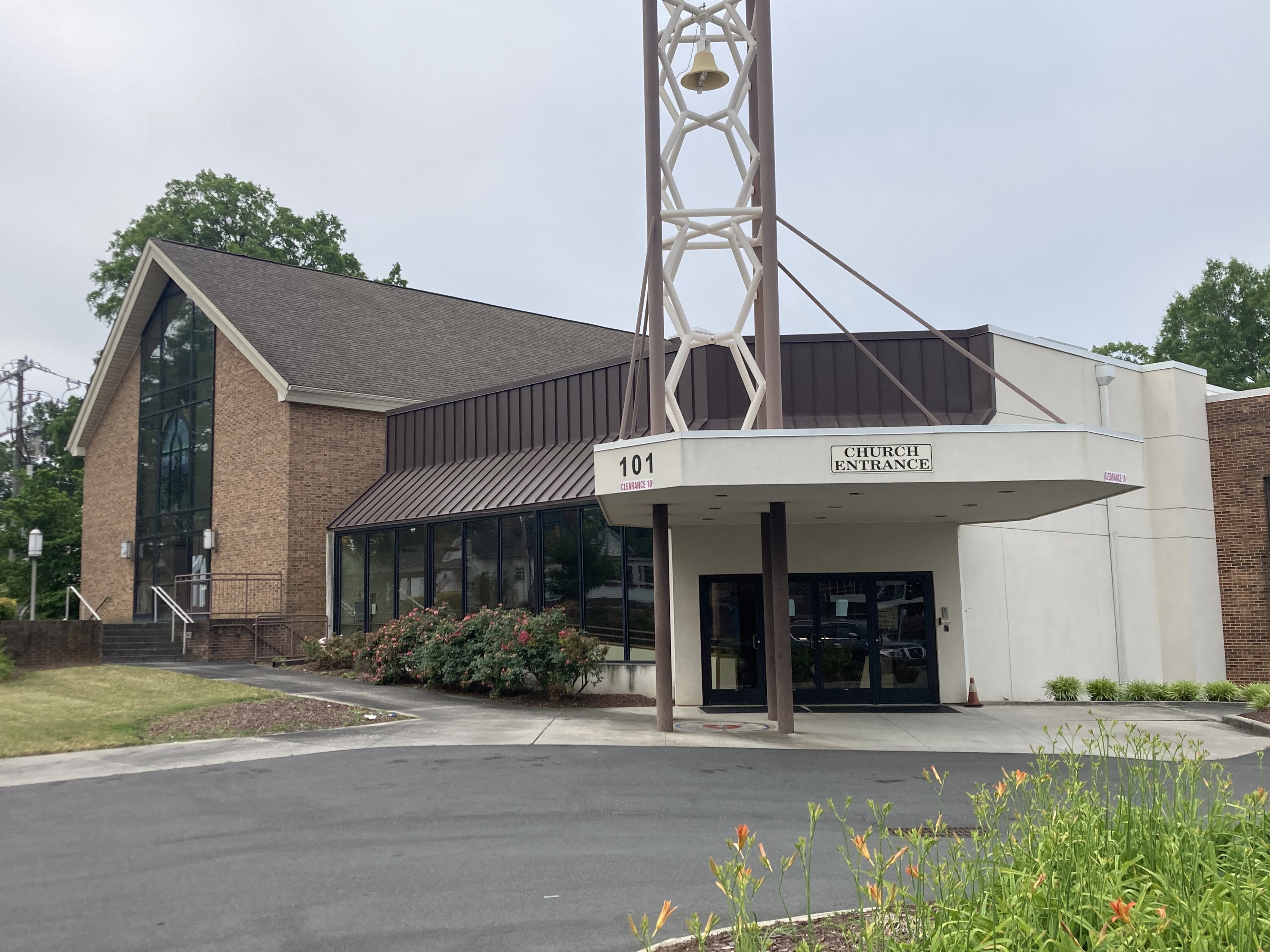 Kimball Memorial - New Steeple and Porte-Cochere