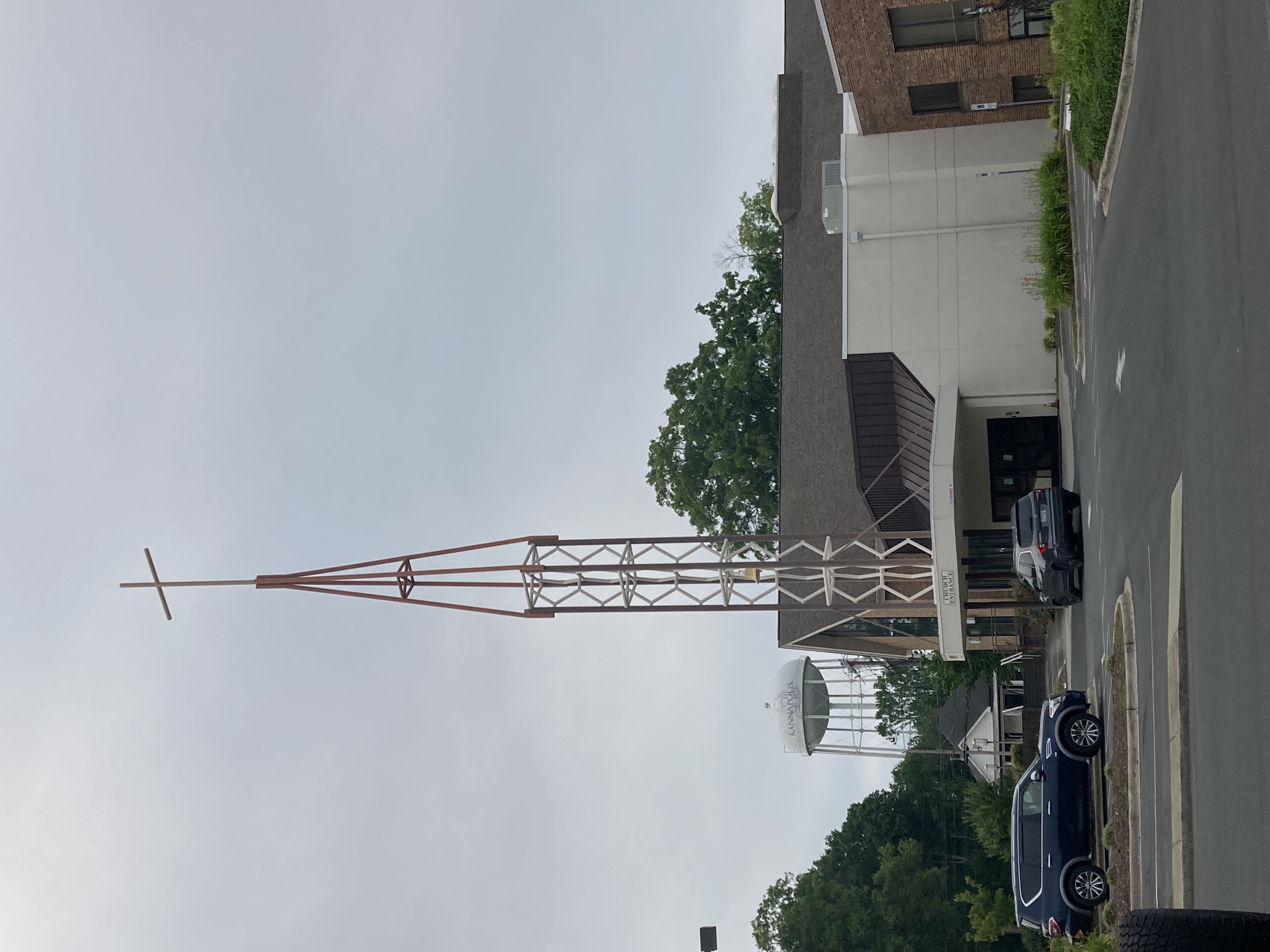 Kimball Memorial - Full Campus with New Steeple